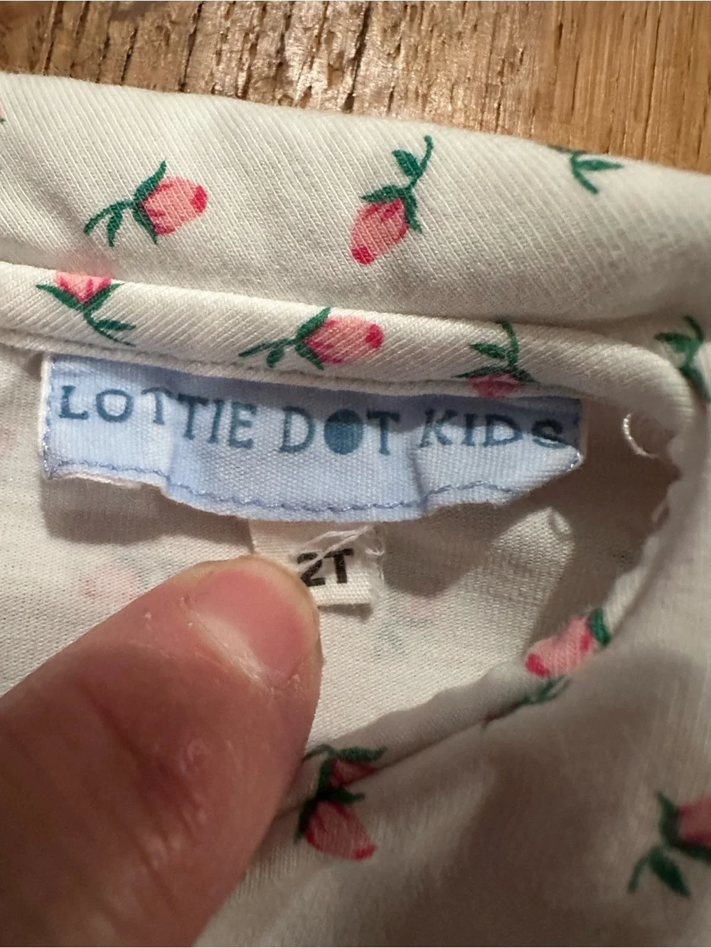Lottie Dot Kids Everyday Play Dress in Rosebud